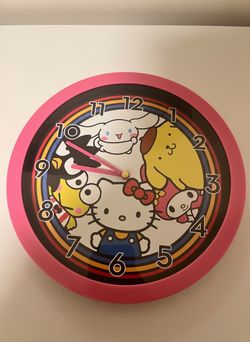 Sanrio Hello Kitty & Friends Wall Clock