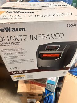 WEWARM 1500 W 6-Element Quartz Infrared Space Heater HT1013US