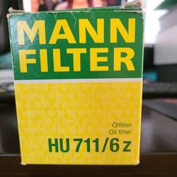 Mercedes Benz Engine Oil Filter Kit  270 180 01 09 Updated HU711/6z MANN HU7044z