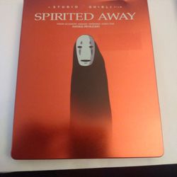Spirited Away Steelbook Blu-ray & DVD 
