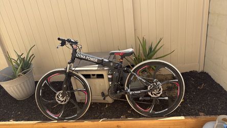 Oyma power folding bike