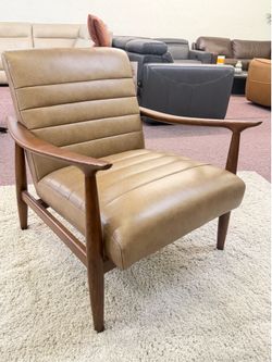 ELIF - leather accent chairs