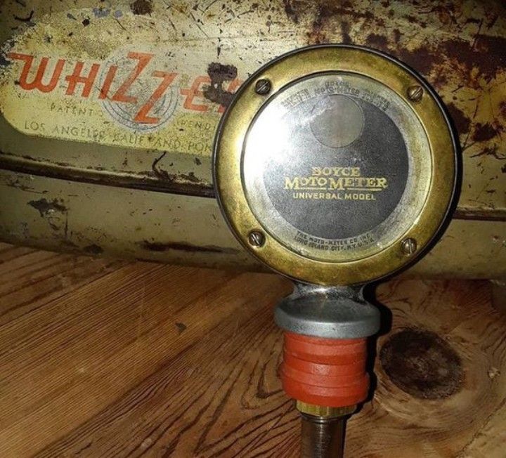 1930s BOYCE AUTOMOTIVE RADIATOR METER