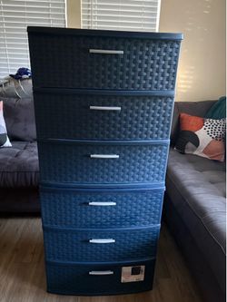 3 drawer plastic storage