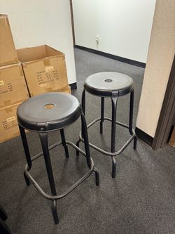 Metal stools