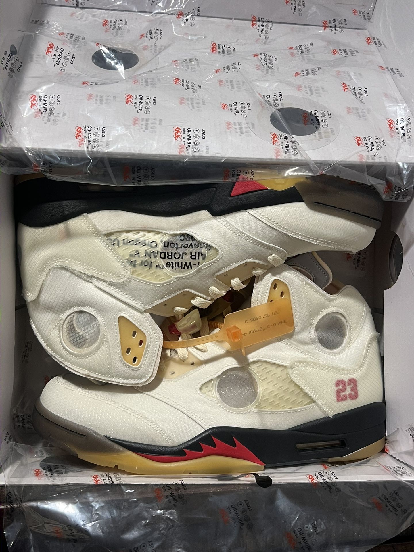Jordan 5 Off White NEW size 12