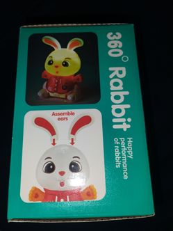 Stunt swinging rabbit