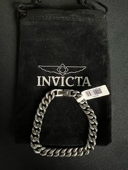 Invicta Stainless Steel Cuban Link Bracelet