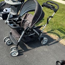 Greco Duoglider Double Stroller 