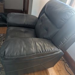 Brown Power Recliner 