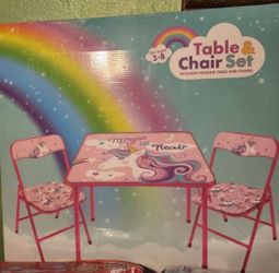 Table & 2 Chairs For Kids New In Box..$45 Each (Cada Uno)⬅️⬅️