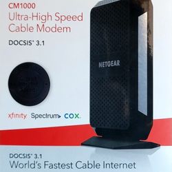 NETGEAR CM1000 DOCSIS 3.1