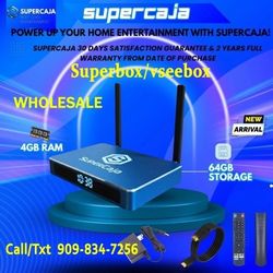 SuperCaja  new  Model Wholesale reseller  super box V3 Superbox VSEEBOX SUPERBOX