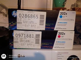TONER (HP, ORIGINAL 202X, MAGENTA/ HP ORIGINAL 202X CYAN) HIGH VOLUME PRINT CARTRIDGE