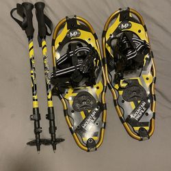 Mountain Profile Snowshoes - Max Weight 150 Lbs
