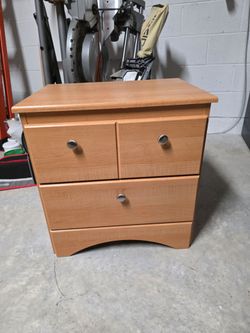 2 drawer nightstand