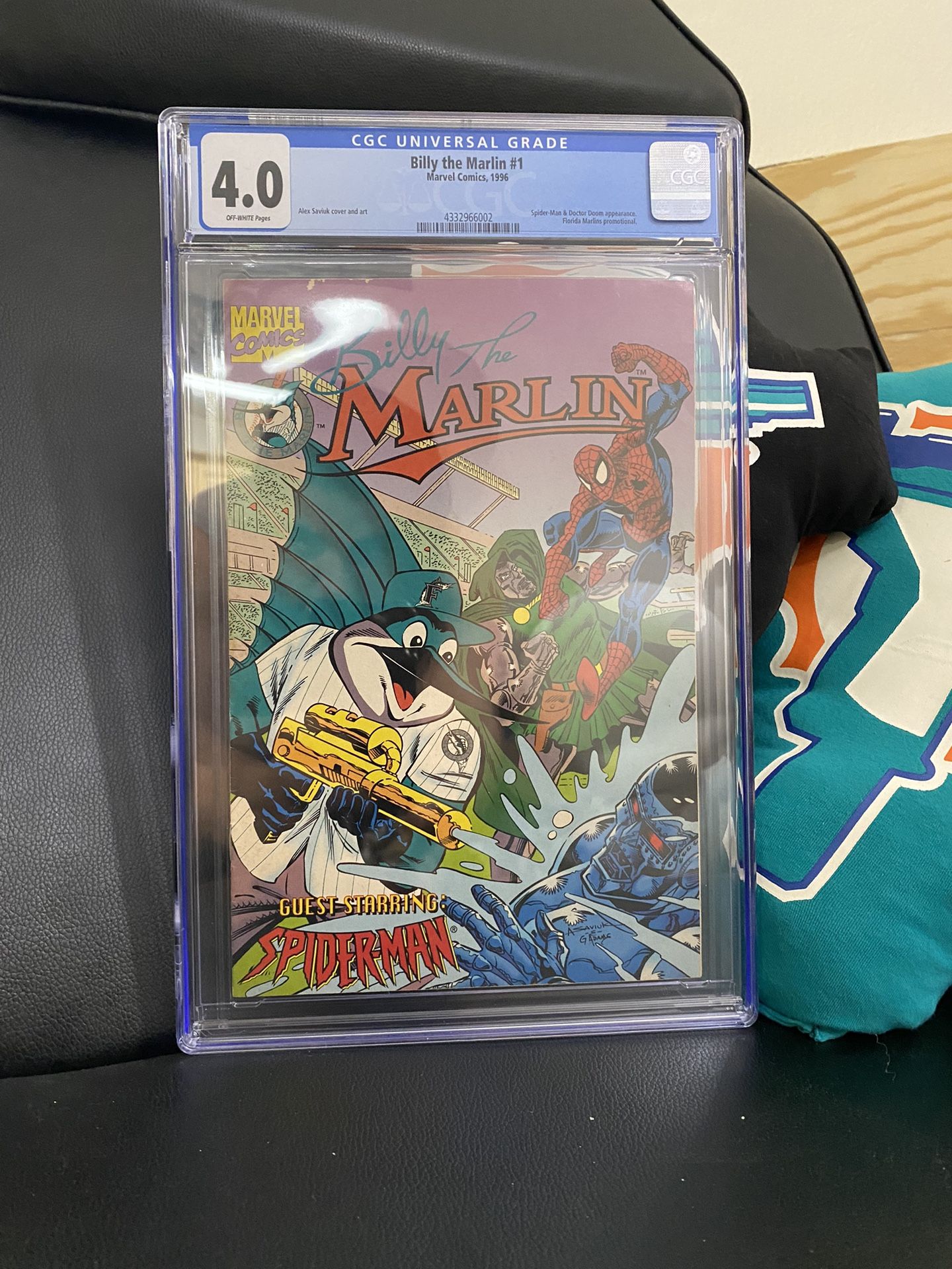 1996 Billy The Marlin Spider-Man Marvel Cgc Graded 4 comic book