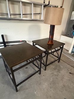 Tables and Lamp
