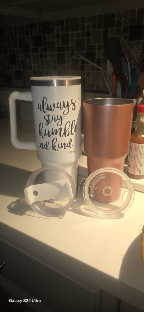 2 Tumblers. FREE W/ purchase Of $10