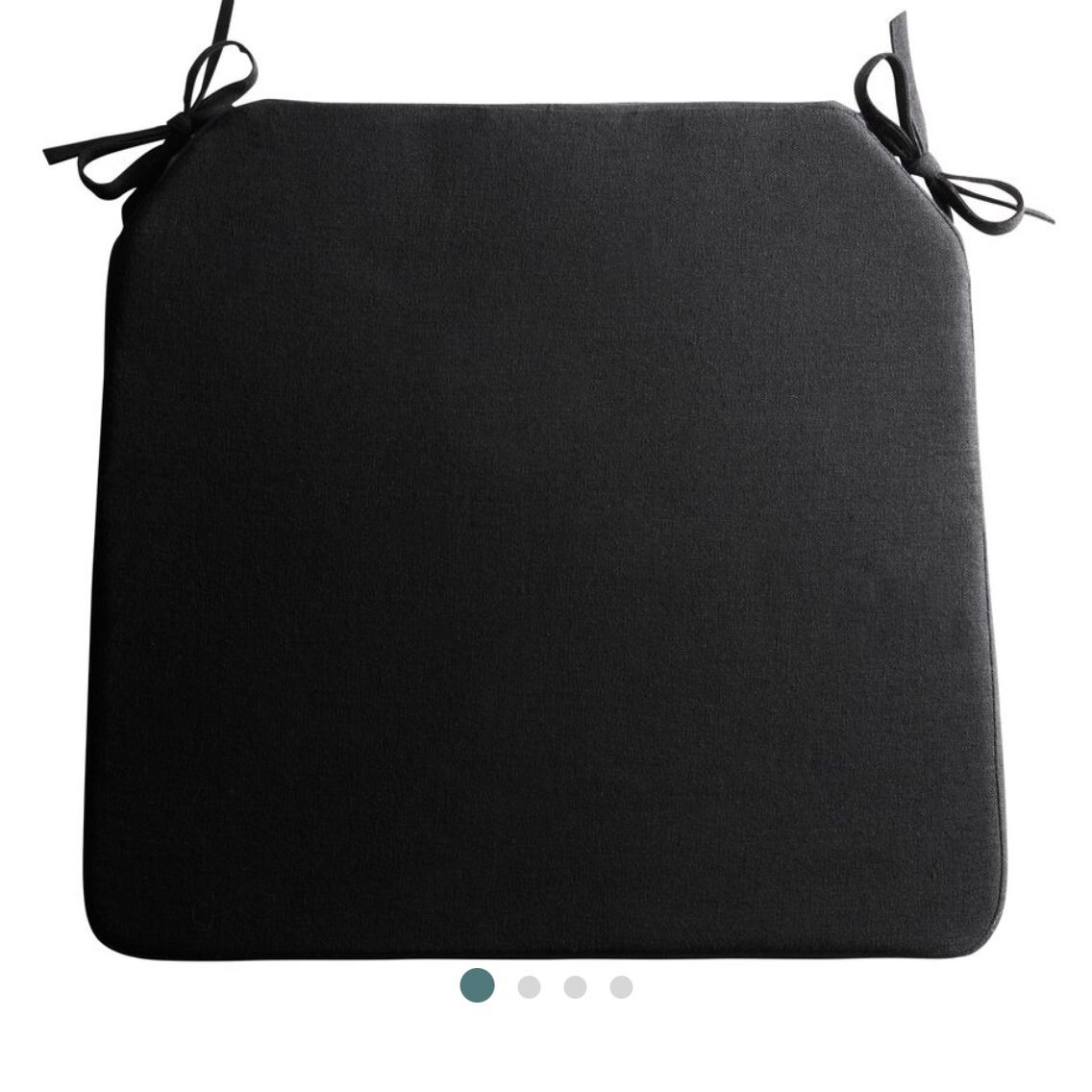 Black Chair Cushion (6) $75