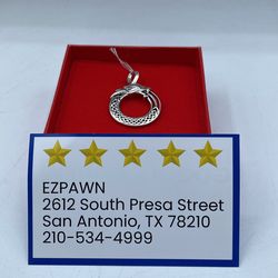 Silver Dragon Pendant