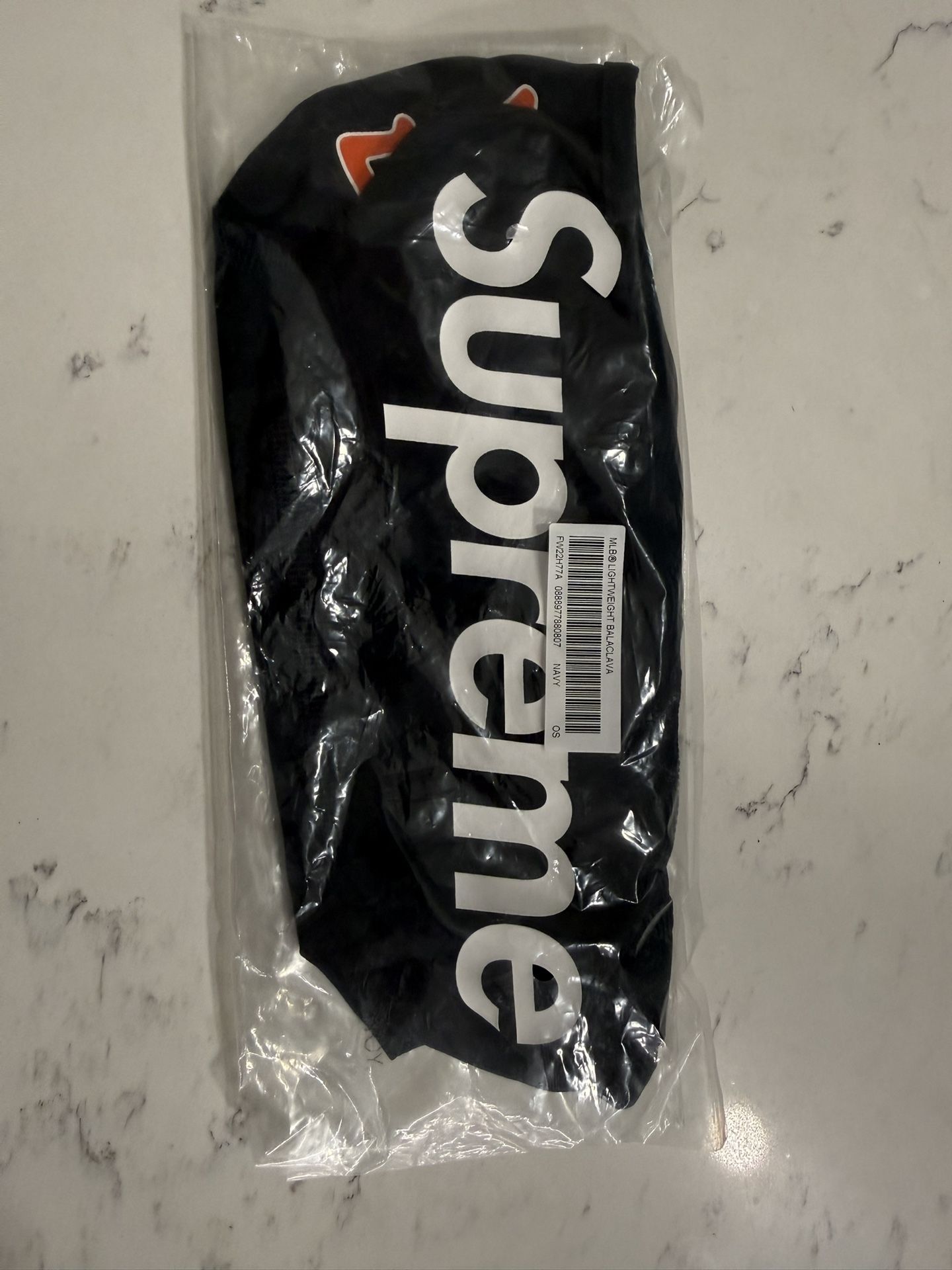 Supreme MLB Kanji Teams San Francisco Giants Lightweight Balaclava Navy