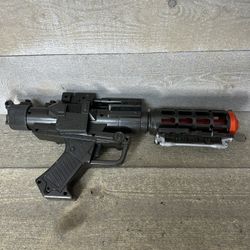 Star Wars DT-57 Annihilator Black Rifle Blaster Lights Sounds Grevious Working