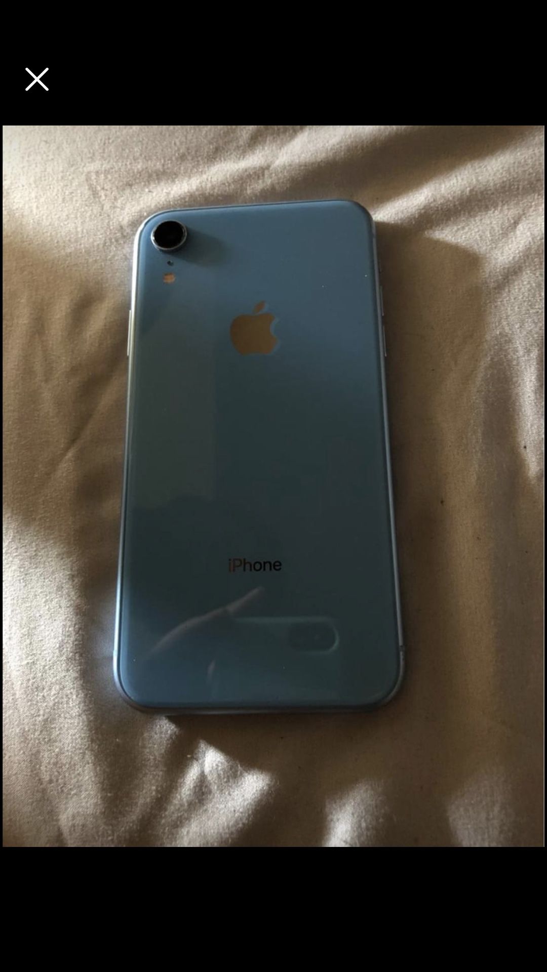 AT&T Apple IPhone XR Blue 64gb