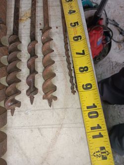 8 Auger Bits 