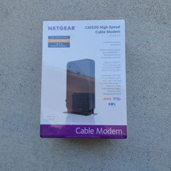 NETGEAR Cable Modem CM500 - Compatible with all Cable Providers incl. Xfinity, Spectrum, Cox

