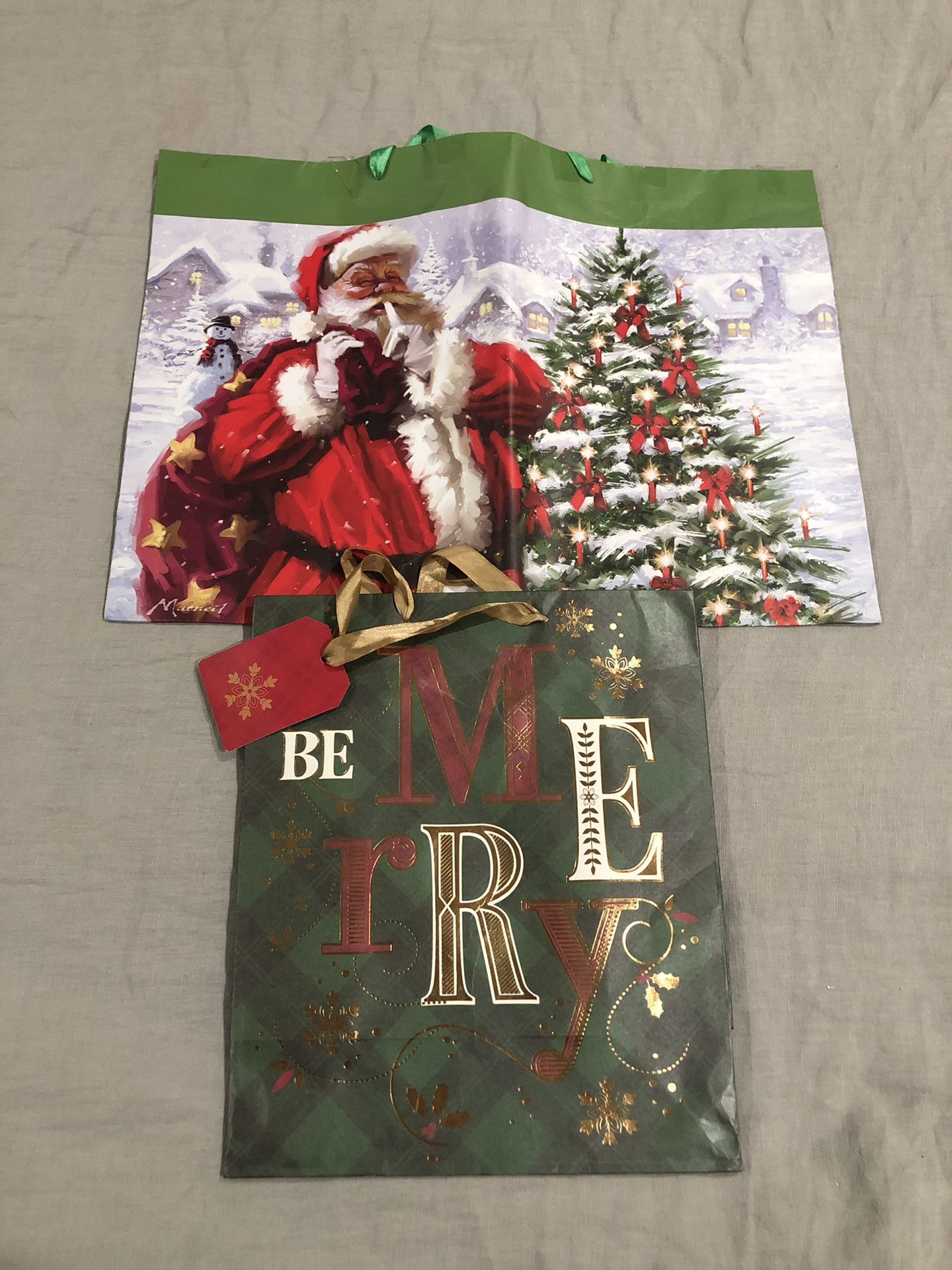 2 Xmas bags (BOTH FOR $1.00)