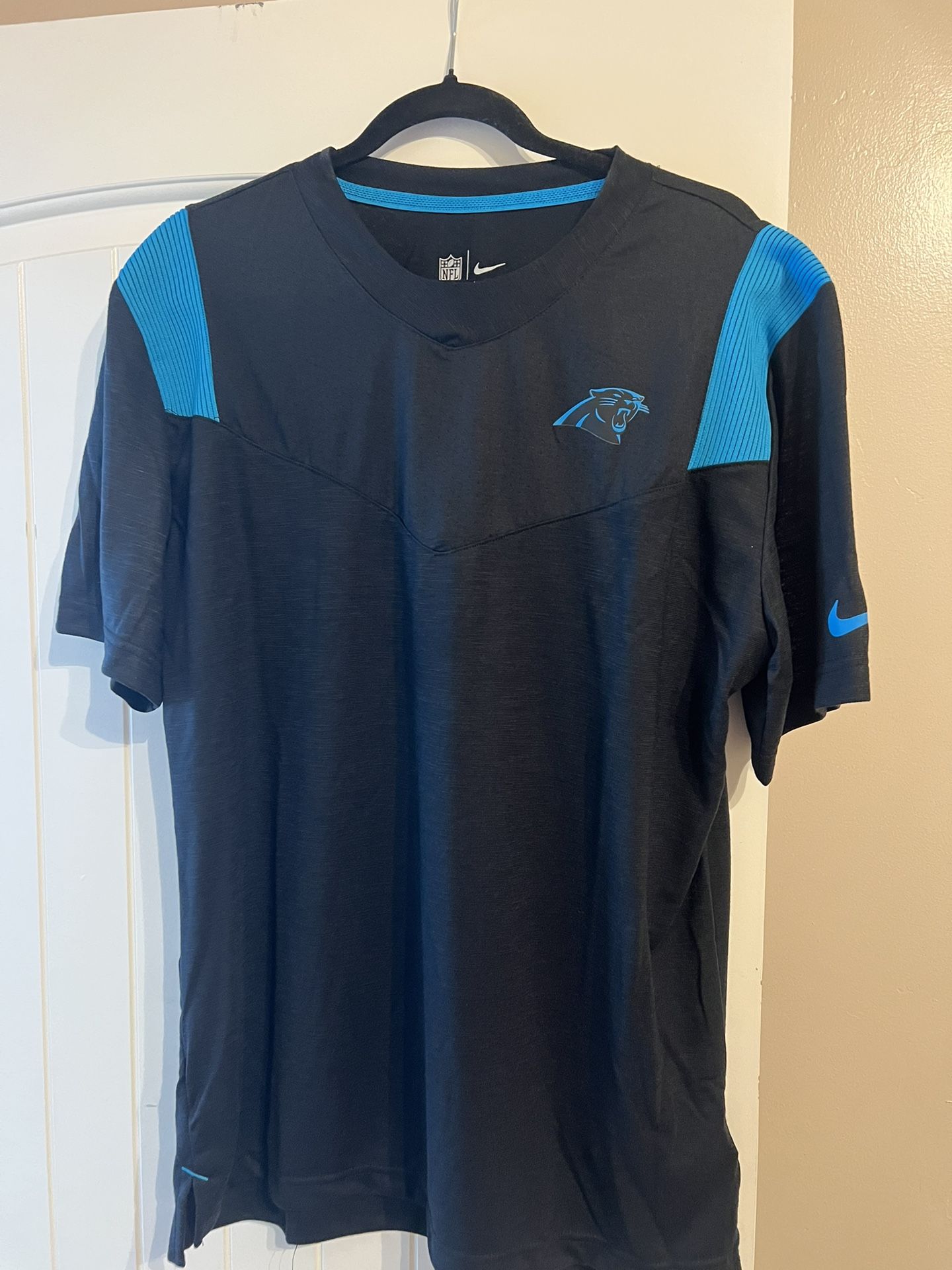 Carolina Panthers Nike Sideline Performance T Shirt Size Large