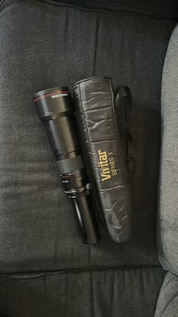 Vivitar series 1 telephoto lens