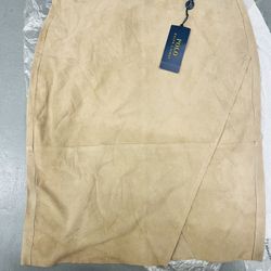 Vintage Brand new Ralph Lauren Suede Skirt
