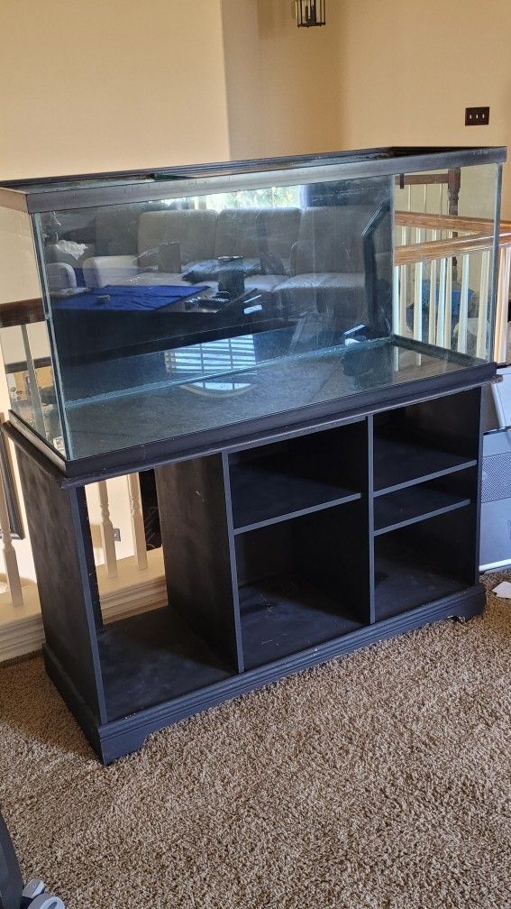 85 Gallon Aquarium For Sale With Tops, Light And Stand