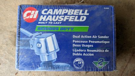 NEW Campbell Hausfeld Dual Action Air Sander