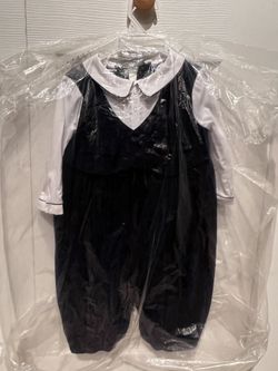 Carriage Boutiques Boys Infant Velvet Outfit