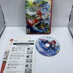 Mario Kart 8 - Nintendo Wii U - Complete In Box CIB Authentic Tested MK8