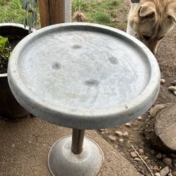Galvanized Metal Plant Stand . Read description
