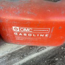 Omc Outboard Gasoline Metal Cans $40 Each Firm