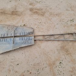 Ranch Antique Farm Homestead Yard Art Big Challenge Windmill Vane Tail