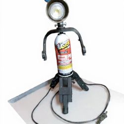 Custom HandCrafted Upcycled Table Lamp