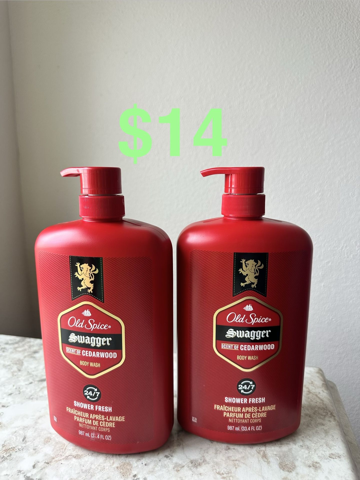 Old Spice Body Wash Bundle- All For $14