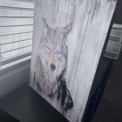 Rustic Wolf decor