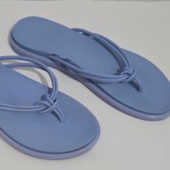 OluKai Women's Flip Flop Sandals: 'Aka - W Cloud Blue sz 8