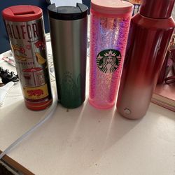 Starbucks cups