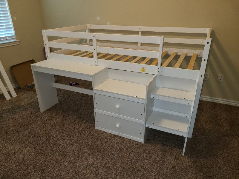 Kids Twin Loft Bed