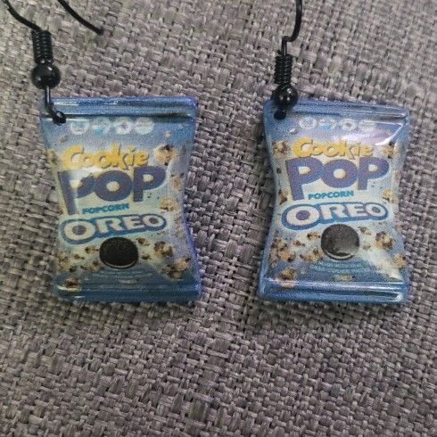Fun Oreo Custom Earrings
