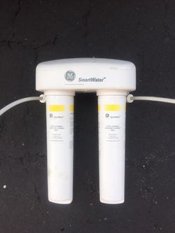 Water filter with two new filters