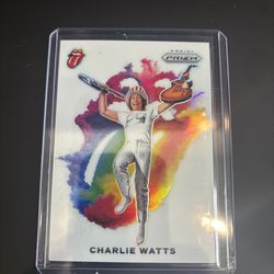 Rolling Stones Charlie Watts Panini COLORBLAST!